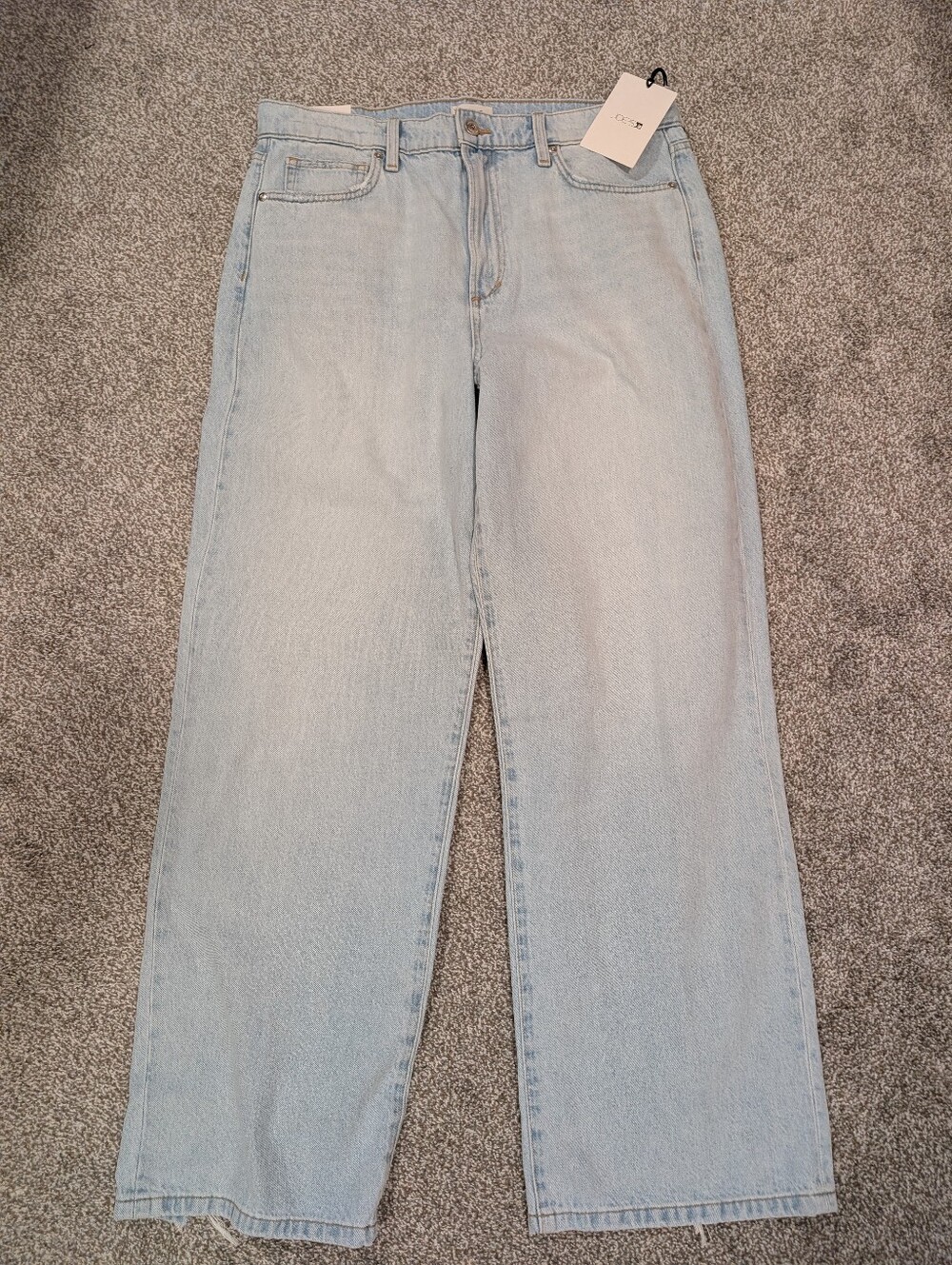 Joe's Denim The Ryan Low Slung Baggy Light Wash Jeans Size 30